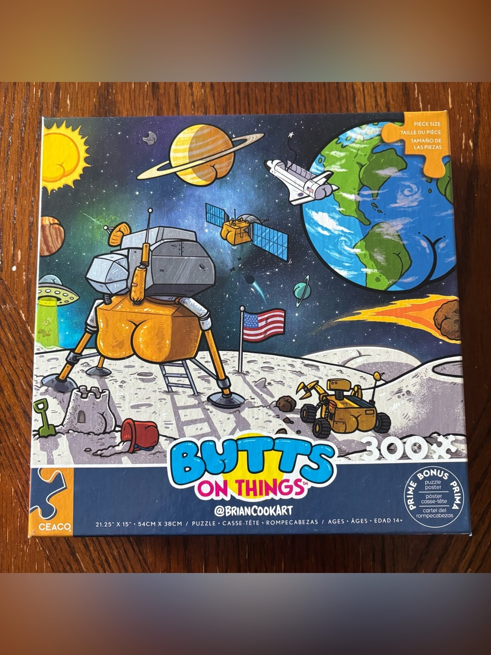 Butts on Things Space Puzzle